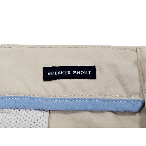 Vineyard Vines Performance Breaker Shorts Chino Yellow Men's 41 Actual 8" Inseam - Picture 5 of 9